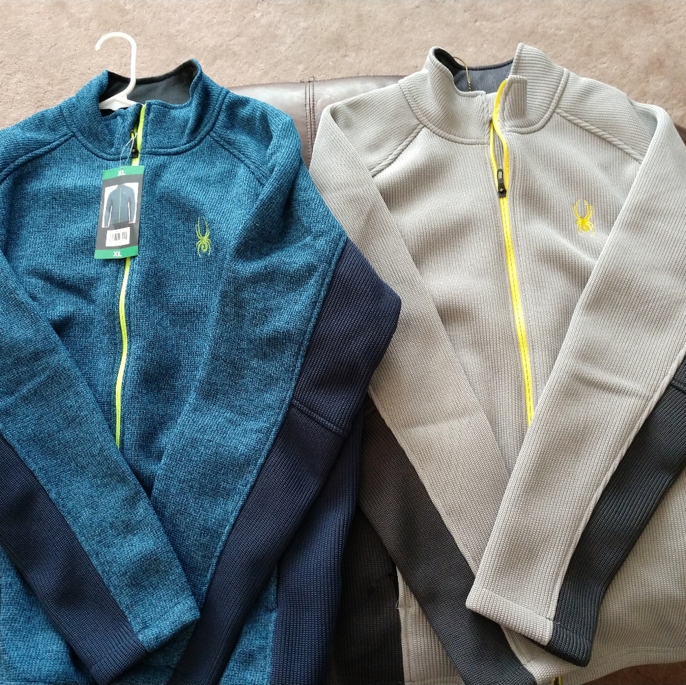 New Mens Spyder Jackets.